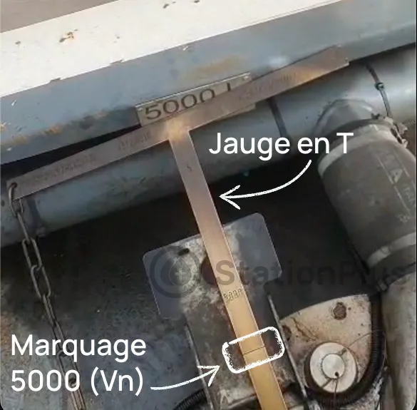 Jauge Camion en format T